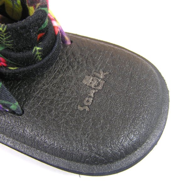 SANUK Yoga Sling Floral Sandal Size 8 - Picture 6 of 7